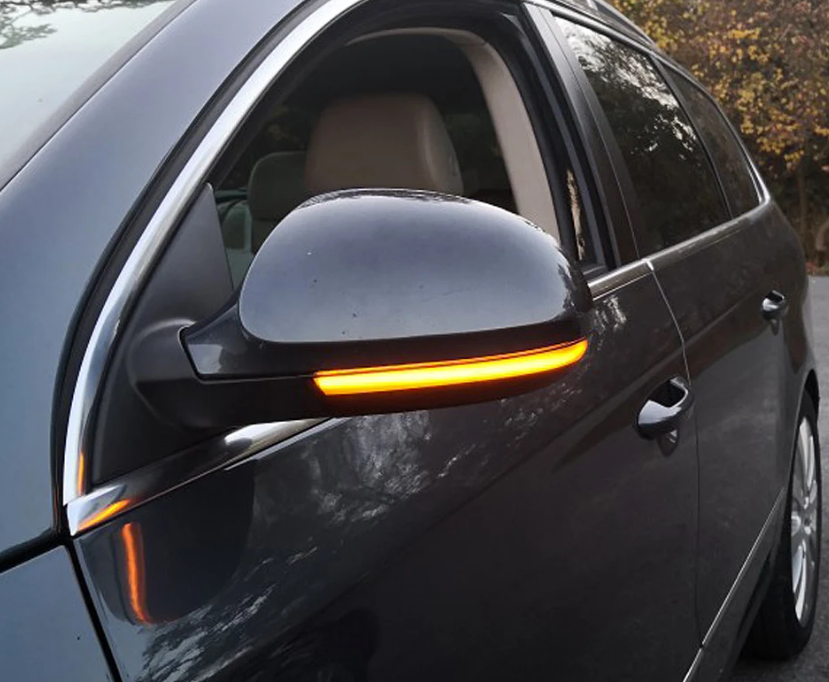 Φλας Dynamic Led για GOLF V/PASSAT/SUPERB -2 τμχ SMOKED