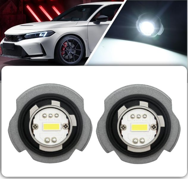 MAXGTRS L1B LED Λάμπες προβολέα Ομίχλης για TOYOTA / HONDA / DAIHATSU – 6000K Λευκό Φως | 4800lm