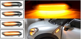 Φλας Led Dynamic για MINI COUNTRYMAN / PACEMAN- 2 Τμχ SMOKED
