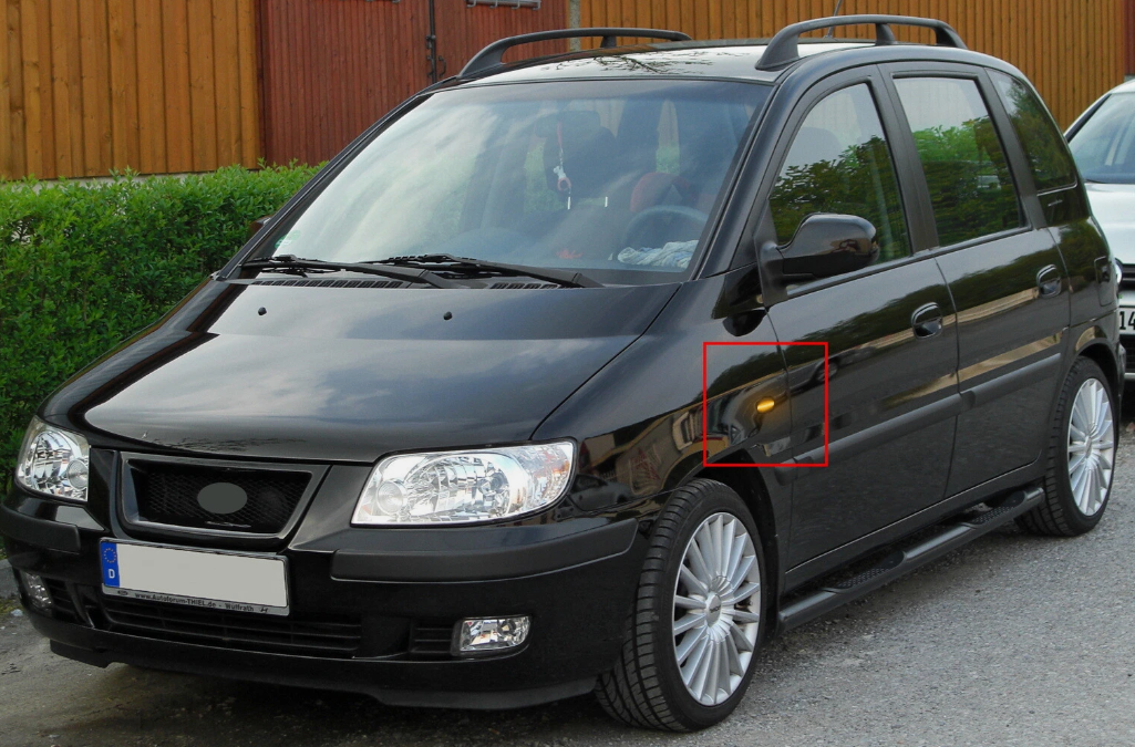 Φλας Led Dynamic για HYUNDAI GETZ / ELANTRA / TUCSON /COUPE / MATRIX- 2 Τμχ SMOKED