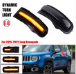Φλας Led Dynamic για JEEP RENEGADE- 2 Τμχ SMOKED