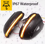 Φλας Led Dynamic για VW SCIROCCO/PASSAT/BEETLE/EOS/JETTA/CC- 2 Τμχ SMOKED