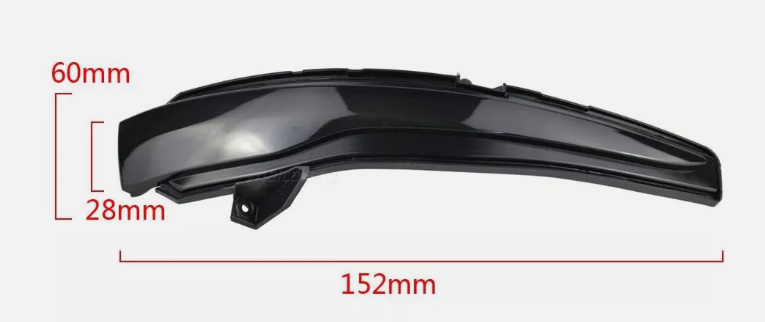 Φλας Led Dynamic για MERCEDES C/S CLASS W205/W222/GLC/W213- 2 Τμχ SMOKED
