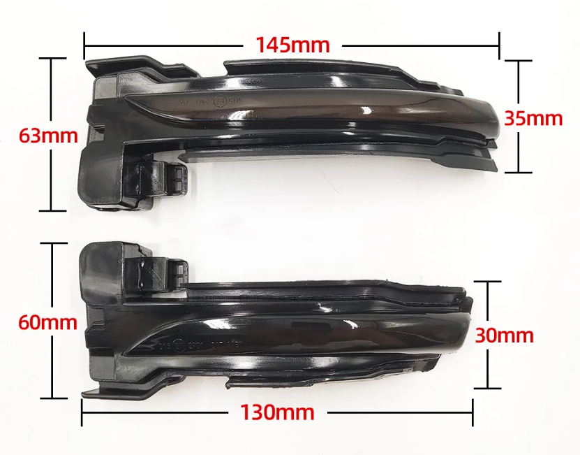 Φλας Led Dynamic για FORD FOCUS MK4 - 2 Τμχ SMOKED
