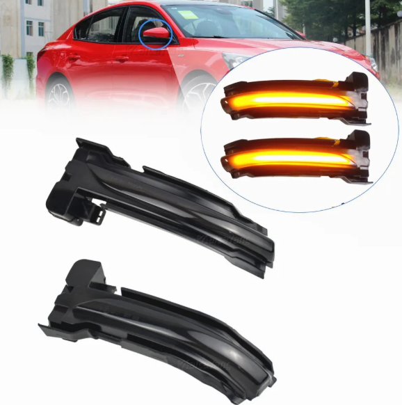 Φλας Led Dynamic για FORD FOCUS MK4 - 2 Τμχ SMOKED