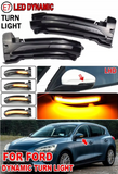 Φλας Led Dynamic για FORD FOCUS MK4 - 2 Τμχ SMOKED