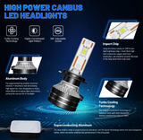 Dualvision K5C 9007/HB5 FULL CANBUS LED Λάμπες– 180W/60000LM/6000K