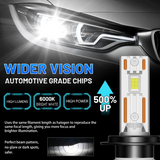 Dualvision K5C H3 FULL CANBUS LED Λάμπες– 180W/60000LM/6000K