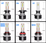 Dualvision K5C 9007/HB5 FULL CANBUS LED Λάμπες– 180W/60000LM/6000K