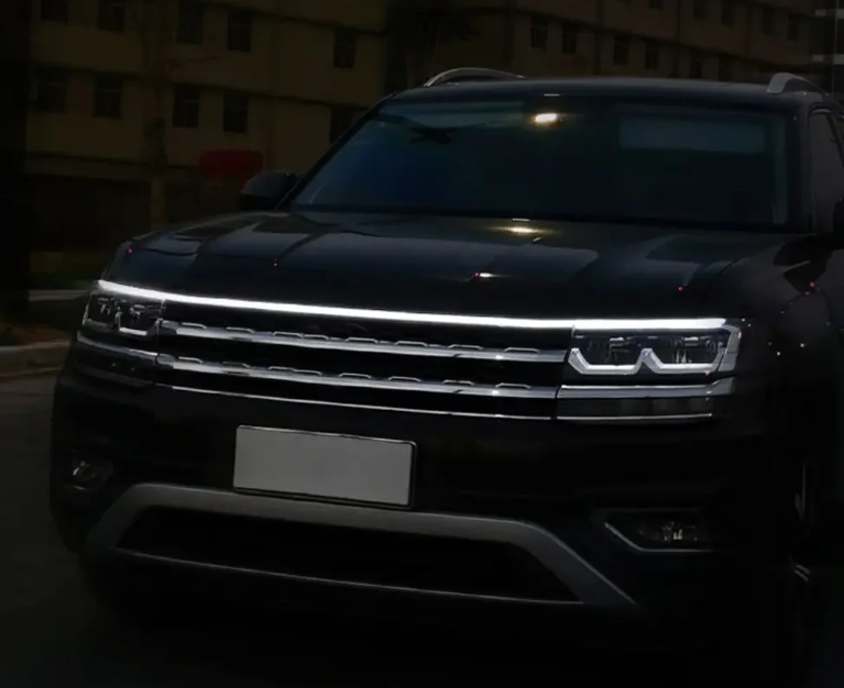 Δυναμική LED Λωρίδα Φωτισμού DRL Αυτοκινήτου 150cm –Φωτα Ημέρας με Εφέ Σάρωσης-ΛΕΥΚΟ  6000Κ