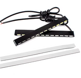 LED DRL LED 12V – Αδιάβροχη Λωρίδα Φωτισμού Ημερήσιας Λειτουργίας Αυτοκινήτου με Αλουμινένιο Σώμα – Λευκό Φως 6000K/2τμχ
