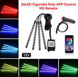 LED RGB Φωτισμός Ambient Light Kit Μέσω app & Μουσική Λειτουργία – 12V-Universal