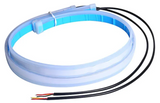 Flexible LED DRL -Φωτα ημέρας με Δυναμικό Φλας – Λευκό/Κίτρινο – 12V
