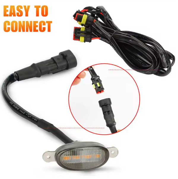 LED Φώτα Γρίλιας Αυτοκινήτου DRL- 12V – Universal, Λευκο , Αδιάβροχα, 6 Τμχ