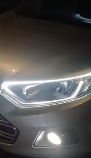 Flexible LED DRL -Φωτα ημέρας με Δυναμικό Φλας – Λευκό/Κίτρινο – 12V