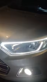 Flexible LED DRL -Φωτα ημέρας με Δυναμικό Φλας – Λευκό/Κίτρινο – 12V