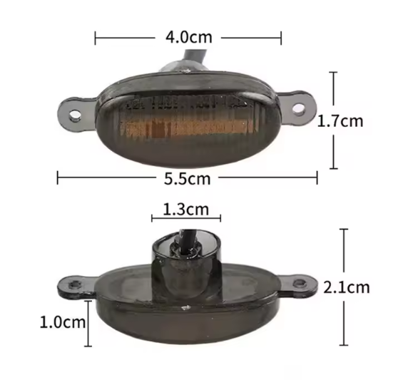 LED Φώτα Γρίλιας Αυτοκινήτου DRL- 12V – Universal, Λευκο , Αδιάβροχα, 6 Τμχ