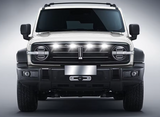 LED Φώτα Γρίλιας Αυτοκινήτου DRL- 12V – Universal, Λευκο , Αδιάβροχα, 6 Τμχ