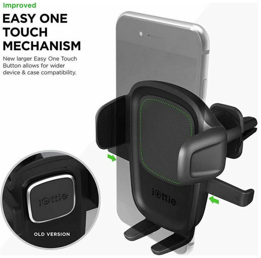 iOttie Easy One Touch 5 Air Vent - Universal Βάση Κινητών 2 σε 1 για Αεραγωγούς Αυτοκινήτου