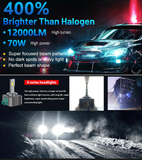 LED Conversion Kit D3S - 70W - 24000LM CANBUS – Αντικατάσταση HID Xenon D3S - 6000K