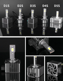 LED Conversion Kit D3S - 70W - 24000LM CANBUS – Αντικατάσταση HID Xenon D3S - 6000K