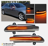 Φλας Led Dynamic για MERCEDES W211 / W221 / W216 / W219- 2 Τμχ SMOKED