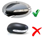 Φλας Led Dynamic για MERCEDES W211 / W221 / W216 / W219- 2 Τμχ SMOKED