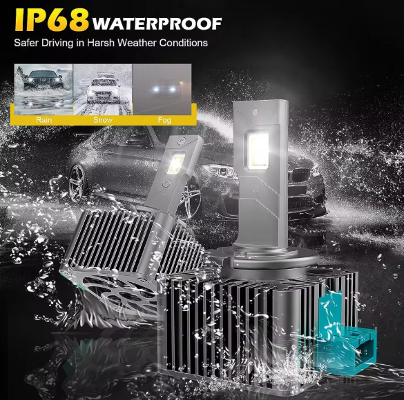LED Conversion Kit D3S - 70W - 24000LM CANBUS – Αντικατάσταση HID Xenon D3S - 6000K