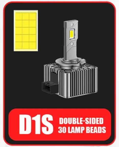 LED Conversion Kit D1S - 70W - 24000LM CANBUS – Αντικατάσταση HID Xenon D1S - 6000K