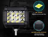 LED Offroad προβολείς NLpearl 4’’ / 2x72W / 12V-24V για SUV, 4x4, Τρακτέρ & Σκάφος (6000K)-2τμχ