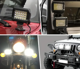 LED Offroad προβολείς NLpearl 4’’ / 2x72W / 12V-24V για SUV, 4x4, Τρακτέρ & Σκάφος (6000K)-2τμχ