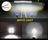 Σετ Προβολέων LED 3 ιντσών - 240W / 50,000 LM IP68 – Φώτα Offroad για SUV, 4x4, Τρακτέρ & Σκάφος (12V/24V)