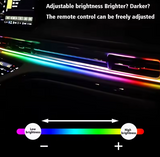 Ambient light LED Ταινία Αυτοκινήτου με APP, Τηλεχειριστήριο & Music Sync - 110mm