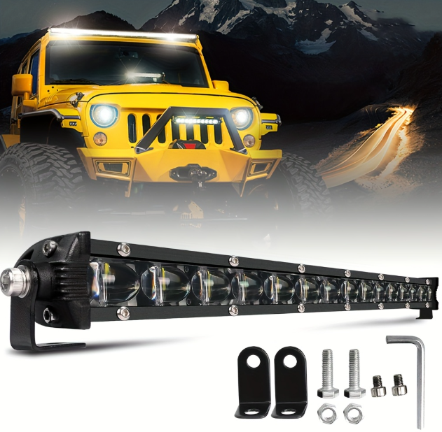 NAOEVO LED Light Bar Προβολέας 4x4 & Off-Road – 180W 6000K, IP68