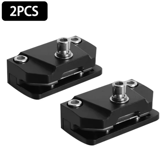 Βάσεις Στήριξης LED Προβολέων για Καπό – Universal Hood Mount Brackets CNC Αλουμινίου-2ΤΜΧ