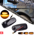 Φλας Led Dynamic για MERCEDES BENZ E / C / S / V / CLK / SLK / VITO / VANEO / VARIO / SPRINTER - 2 Τμχ SMOKED