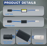 CANBUS LED Decoder T10 - 12V – Αφαίρεση Σφαλμάτων & Σταθερή Λειτουργία LED (2PCS)