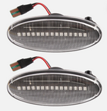 Φλας Led Dynamic για NISSAN- 2 Τμχ CRYSTAL