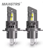 LED Λάμπες MAXGTRS H4 / 9003 / HB2 CANBUS Υψηλή Φωτεινότητα & Εύκολη Εγκατάσταση 20000LM – 6000K (Σετ 2τμχ)