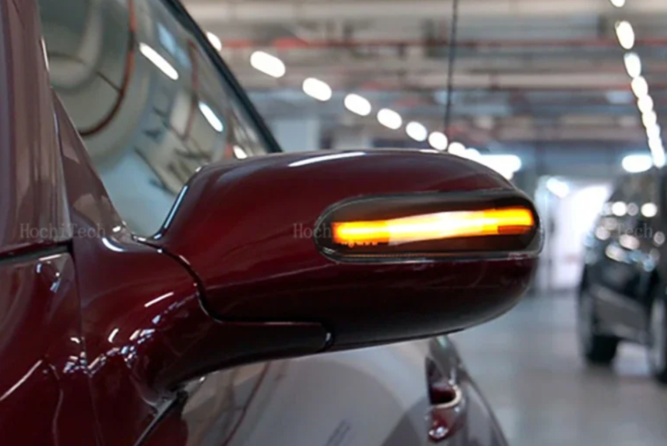 Φλας Led Dynamic για  Mercedes Benz SLK / SL- 2 Τμχ SMOKED