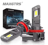 LED Λάμπες MAXGTRS H8 / H9 / H11 / H16 - CANBUS Υψηλή Φωτεινότητα & Εύκολη Εγκατάσταση 20000LM – 6000K (Σετ 2τμχ)