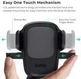 Βάση κινητού iOttie Easy One Touch 5 – CD Slot, Universal, Μαύρη