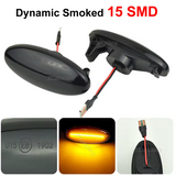 Φλας Led Dynamic για NISSAN- 2 Τμχ SMOKED