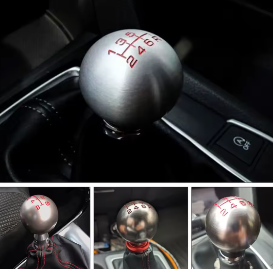 Λεβιέ Ταχυτήτων Αλουμινίου  JDM Ball Style - 6 Σχεσεων - σπειρωμα M10x1.5 – Universal Replacement