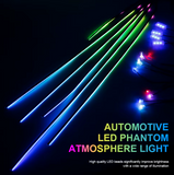 LED Φωτισμός Αυτοκινήτου Ambient symphony Light Kit (6 τμχ) με Bluetooth-App & Αισθητήρα Ήχου