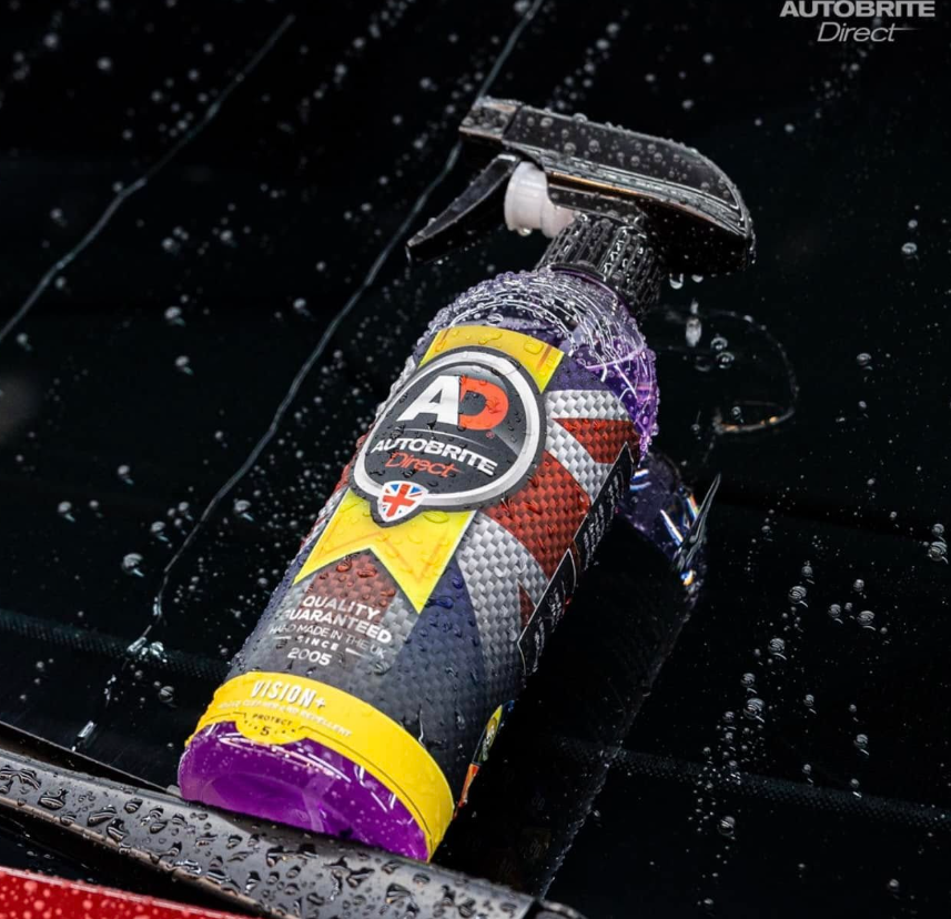 AUTOBRITE DIRECT Καθαριστικό Τζαμιών με Βροχοαπωθητική Προστασία - Vision+ Glass Cleaner Repellent 500ml