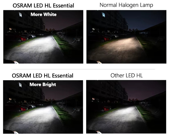 OSRAM Essential LED HIR2 / 9012 – 12V 70W 5000LM – LEDriving HL Essential