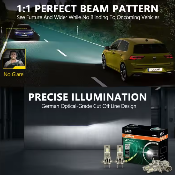 OSRAM LED H4 / H19 12V 40W 5000LM – LEDriving HL FLASH 6000K