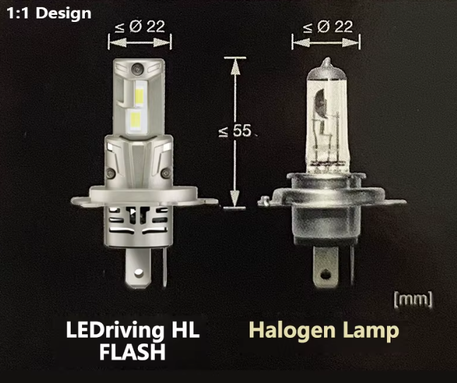OSRAM LED H4 / H19 12V 40W 5000LM – LEDriving HL FLASH 6000K
