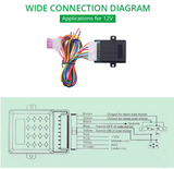 Universal Module Αναδίπλωσης Καθρεπτών για Αυτοκίνητα